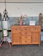 Houten Dressoir | Commode | Ladekast | Wandkast, 2033NJ, 100 tot 150 cm, Zo goed als nieuw, Info@vintagefabriek.com