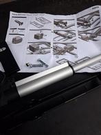 Elektrische Auping hoofdeind bedbodem bediening, Ophalen, 90 cm, Eenpersoons, Zwart