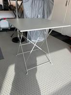 Balkon / Tuintafel Taupe, in nieuwstaat. 70x70 (geen stoel), Tuin en Terras, Ophalen, Tuintafel Taupe, Vierkant, Zo goed als nieuw