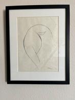 Toon Kelder tekening, Antiek en Kunst, Ophalen