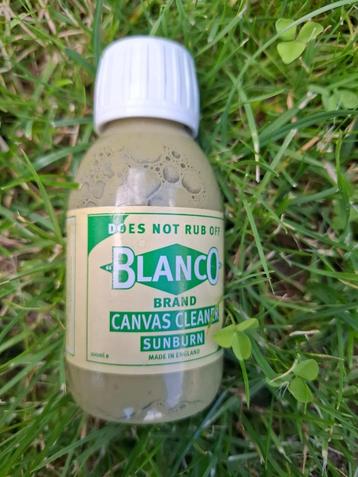 Blanco Brand Canvas Cleaner 100ml Sunburn Groen WW2 beschikbaar voor biedingen