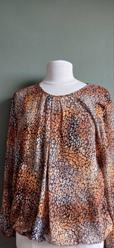 Blouse(Pink Lady) maat XL, Kleding | Dames, Blouses en Tunieken, Zo goed als nieuw, Maat 46/48 (XL) of groter, Ophalen of Verzenden