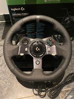 Logitech G920 Driving Force racestuur + pedalen (Xbox / PC), Ophalen, Zo goed als nieuw, Stuurtje of Sportattribuut, Xbox Original