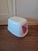 Kattenbak roze, Dieren en Toebehoren, Kattenbakken, Ophalen, Zo goed als nieuw