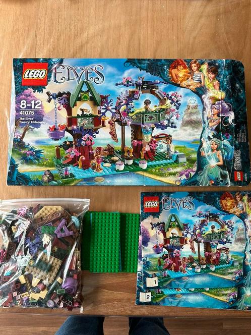 Lego Elves 41075 het boomhuis van de elven, Kinderen en Baby's, Speelgoed | Duplo en Lego, Zo goed als nieuw, Lego, Ophalen of Verzenden