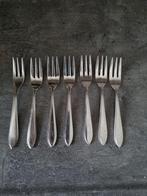 6+1 Gebaksvorkjes Puntfilet - Vintage, Ophalen of Verzenden