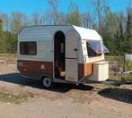 Kip Caravan Regenboog Retro, Caravans en Kamperen, Fietsenrek, Standaardzit, Kip, Particulier