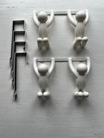 Umbra Buddy Deurhangers - Set van 4, Huis en Inrichting, Kunststof, Gebruikt, Wandhaken, Ophalen of Verzenden