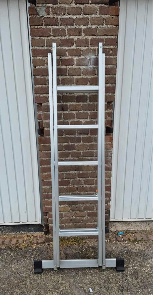 te koop ladder 2x5treden en altrex ladder 1x8treden, Doe-het-zelf en Verbouw, Ladders en Trappen, Gebruikt, Ladder, 2 tot 4 meter