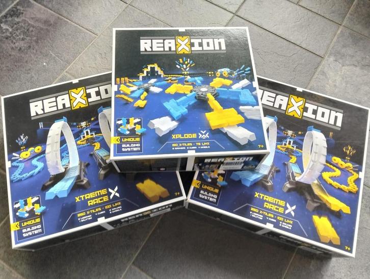 ReaXion Domino, Kinderen en Baby's, Speelgoed | Educatief en Creatief, Zo goed als nieuw, Knutselen, Bouwen, Puzzelen, Ontdekken