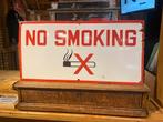 Emaille bord No Smoking, Antiek en Kunst, Antiek | Emaille, Ophalen of Verzenden