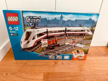 Voor Sinterklaas: Lego City 60051 Hogesnelheidstrein (nieuw) beschikbaar voor biedingen