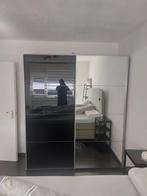 Kledingkast Schuifdeuren Spiegel B184 H210 D60, Huis en Inrichting, Kasten | Kledingkasten, Gebruikt, 200 cm of meer, Glas, 150 tot 200 cm