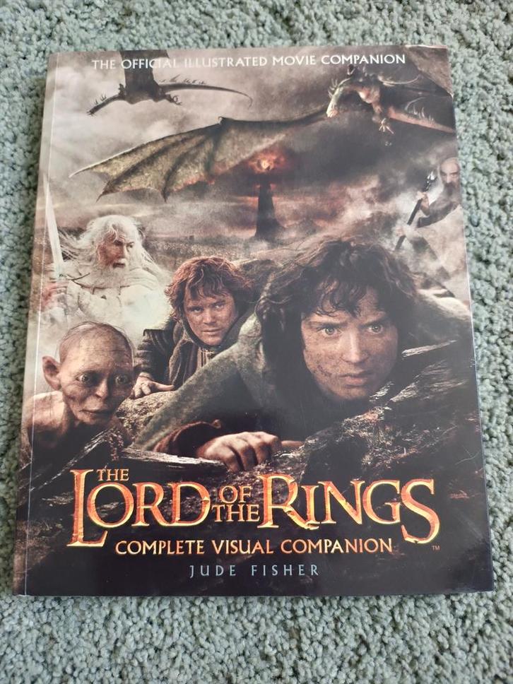 The Lord of the Rings Visual Companion, Boeken, Film, Tv en Media, Zo goed als nieuw, Film- of Tv-bewerking, Ophalen of Verzenden