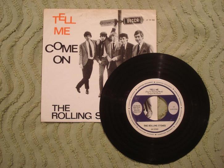 The Rolling Stones 7" Vinyl Single: ‘Tell me’ (USA), Cd's en Dvd's, Vinyl Singles, Single, Rock en Metal, 7 inch, Ophalen of Verzenden
