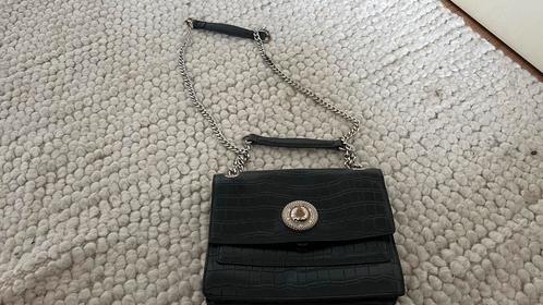 Versace Jeans Schoudertas Zwart, Sieraden, Tassen en Uiterlijk, Tassen | Damestassen, Zo goed als nieuw, Schoudertasje, Zwart