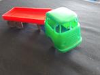 Jaren 50/60 plastic DAF vrachtwagen groen - rood, Ophalen of Verzenden