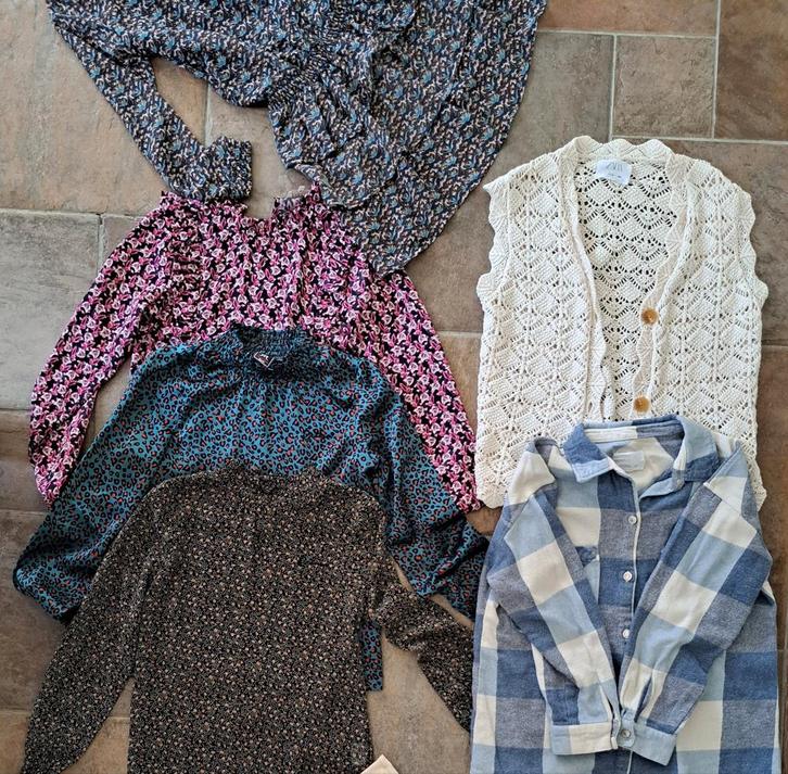 Kledingpakket meisje maat 152, Kinderen en Baby's, Kinderkleding | Kinder-kledingpakketten, Zo goed als nieuw, Maat 152, Ophalen