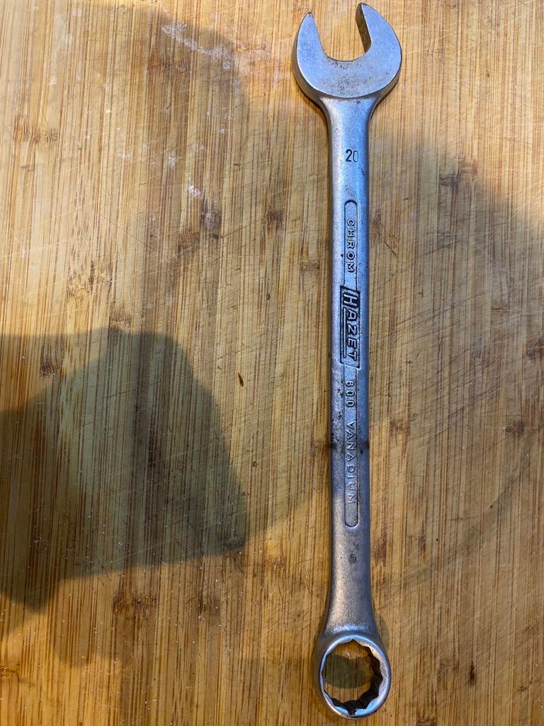 Hazet 800 Ring Steeksleutel Maat 20, Ophalen of Verzenden, Gebruikt