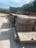 Grote partij Betonplaten div maten, Tuin en Terras, Tegels en Klinkers, Ophalen, Gebruikt, 10 m² of meer, Beton