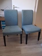 Eetkamerstoelen 4 stuks ikea, Huis en Inrichting, Stoelen, Ophalen, Gebruikt, Blauw, Vier