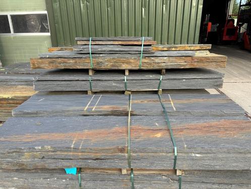 Leisteen platen - 150cm en 250cm, Tuin en Terras, Tegels en Klinkers, Nieuw, Overige typen, Natuursteen, 10 m² of meer, Ophalen
