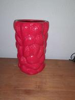 nieuwe porseleinen rode aardbei/aardbeienvaas vaas, Ophalen of Verzenden, Nieuw, Aardewerk of Porselein, Minder dan 50 cm