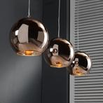 Hanglamp Rany Koper 3-lamps Glas van Lifestylefurn, Ophalen, ., Nieuw, Glas