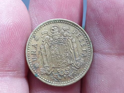 Spanje 1 peseta 1966 (1973 in sterren) (16), Postzegels en Munten, Munten | Europa | Niet-Euromunten, Overige landen, Ophalen of Verzenden