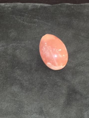 Roze Calciet Ei - Edelsteen beschikbaar voor biedingen