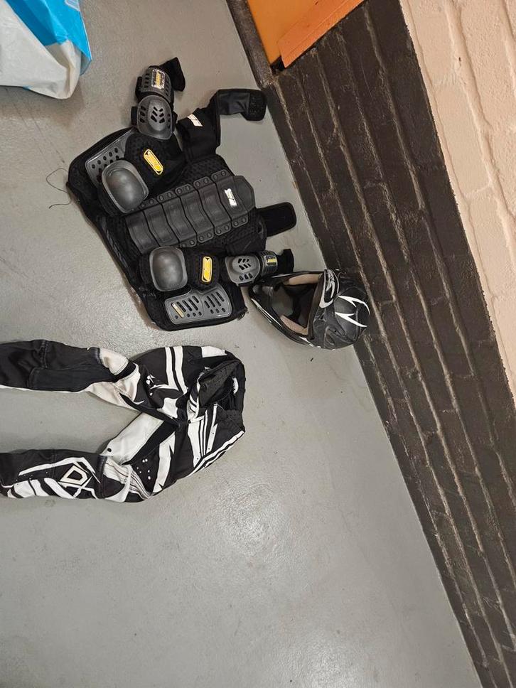 BMX Beschermers & Helm, Motoren, Kleding | Motorkleding, Tweedehands, Ophalen of Verzenden