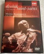 Dvorak Saint-Saëns Rostropovich DVD, Cd's en Dvd's, Alle leeftijden, Ophalen of Verzenden, Gebruikt, Muziek en Concerten