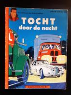 Michel Vaillant, Tocht door de nacht SC ,1963, Gelezen, Jean Graton, Eén stripboek, Ophalen of Verzenden