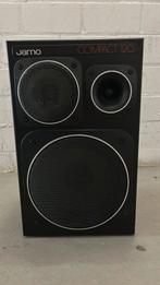 Jamo compact 120W per 2 stuks, Ophalen, Gebruikt, 60 tot 120 watt, Front, Rear of Stereo speakers