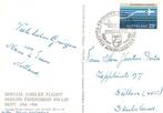 Special Jubilee flight Philips Friendship 1966- Evoluon Eind, Postzegels en Munten, Briefkaart, Verzenden