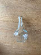 Glazen Vaasje  18 cm, Huis en Inrichting, Overige kleuren, Ophalen of Verzenden, Minder dan 50 cm, Glas