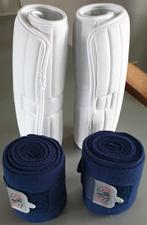 ONDERLAPPEN MET KLITTENBAND, MAAT FULL, 1X GEBRUIKT, Dieren en Toebehoren, Ophalen of Verzenden, Zo goed als nieuw, Dressuur