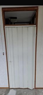 Grosfillex vouwdeur, Doe-het-zelf en Verbouw, Gebruikt, 80 tot 100 cm, Binnendeur, Ophalen of Verzenden