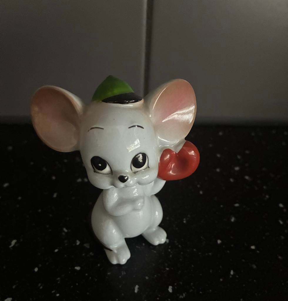 Schattig Muis Beeldje, Verzamelen, Beelden en Beeldjes, Ophalen of Verzenden, Zo goed als nieuw, Dier