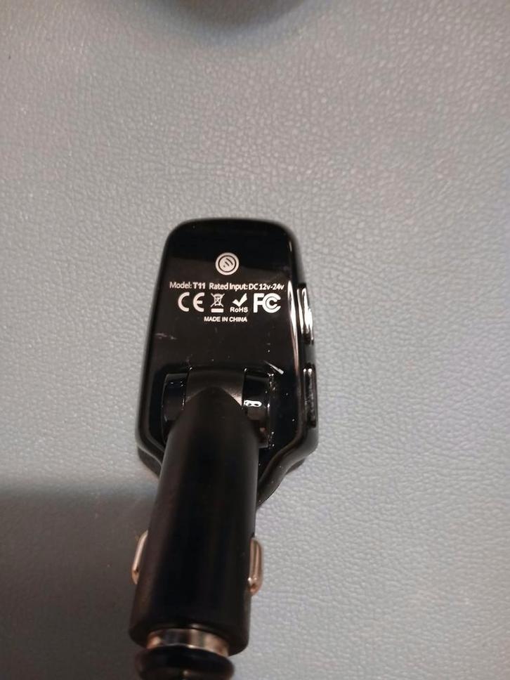 Bluetooth FM Transmitter voor Auto (Model: T11), Auto diversen, Carkits, Gebruikt, Ophalen of Verzenden