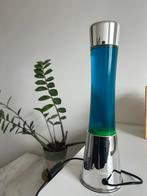 New lava lamp silver + blue, Ophalen, Zo goed als nieuw, Minder dan 50 cm