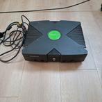 Originele Xbox + Games, Spelcomputers en Games, Spelcomputers | Xbox Original, Ophalen, Gebruikt, Zonder controller, Met games