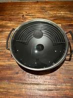 Le Creuset wokpan 36 cm, Huis en Inrichting, Keuken | Potten en Pannen, Ophalen, Zo goed als nieuw, Gietijzer, Wok