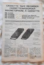 Sharp RD-620D manual, Ophalen of Verzenden, Overige merken