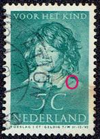 Nederland 1937, kinderzegels, 5+3 cent, met watermerk, Verzenden, T/m 1940, Gestempeld
