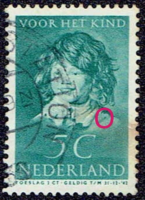 Nederland 1937, kinderzegels, 5+3 cent, met watermerk, Postzegels en Munten, Postzegels | Nederland, Gestempeld, T/m 1940, Verzenden