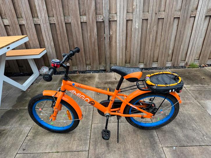 Kinderfiets Amigo 18 Inch (26cm), Fietsen en Brommers, Fietsen | Kinderfietsjes, Gebruikt, 16 tot 20 inch, Ophalen