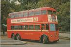 LONDON TRANSPORT MUSEUM K2 TROLLEY DUBBELDEKSBUS TOT 1962, Verzamelen, Ansichtkaarten | Themakaarten, Ophalen of Verzenden, 1960 tot 1980