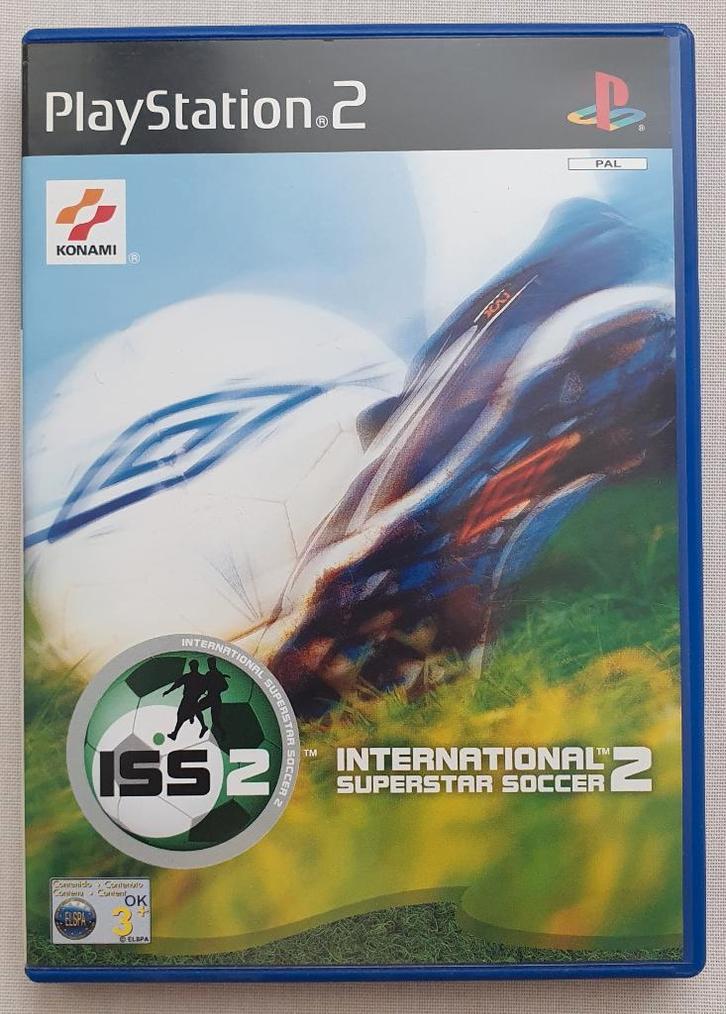 Playstation 2 International Superstar Soccer 2, Spelcomputers en Games, Games | Sony PlayStation 2, Zo goed als nieuw, Sport, 3 spelers of meer