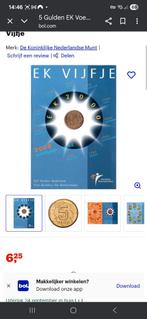 (2x) EK Vijfje 2000, Ophalen of Verzenden, Koningin Beatrix, 5 gulden, Losse munt